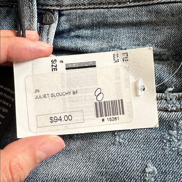 Kut from the Kloth Men's Blue Distressed Slim Jeans - Picture 5 of 5